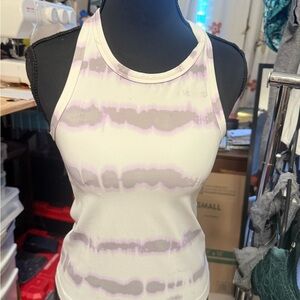 Women's Lululemon Purple Tie-Dye Tank Top